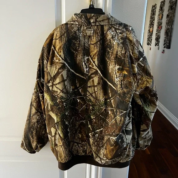 CLEARANCE Women’s Large Red Head Camo Hunting Winter Jacket - Picture 2 of 16